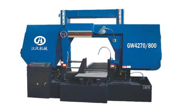 通城GW4270/800双柱龙门卧式带锯床